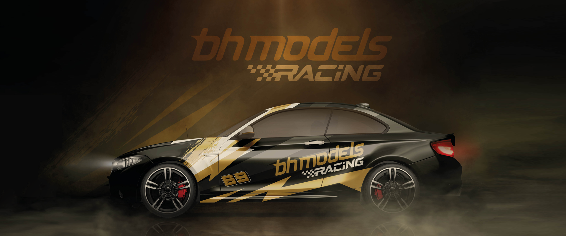 pinup slider bhmodels racing
